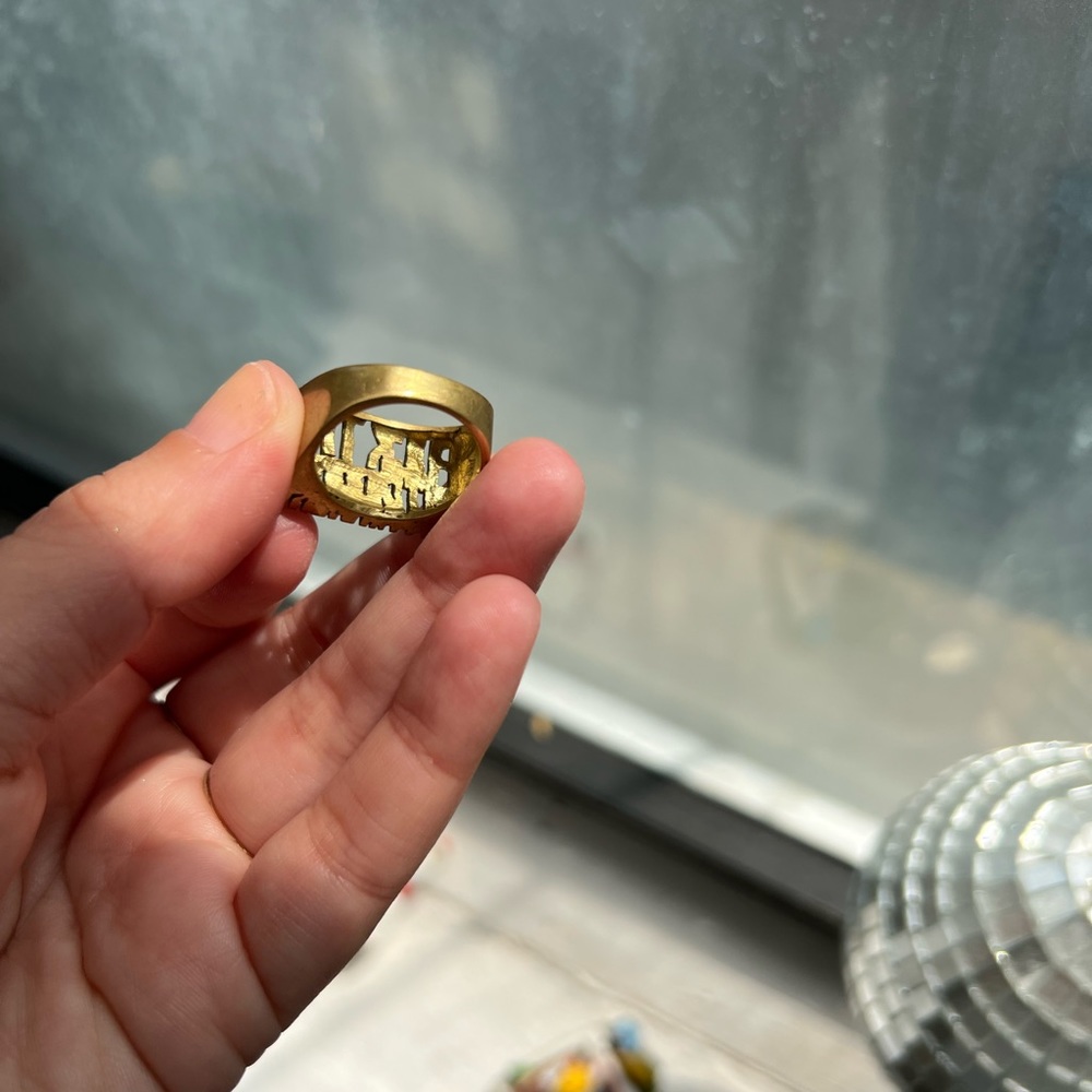 Nameplate ring - Picture 4 of 6